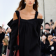 PARIS, FRANCE - OCTOBER 02: A model walks the runway during the Celine show as part of the Paris Fashion Week Womenswear Spring/Summer 2017 on October 2, 2016 in Paris, France. (Photo by Pascal Le Segretain/Getty Images)